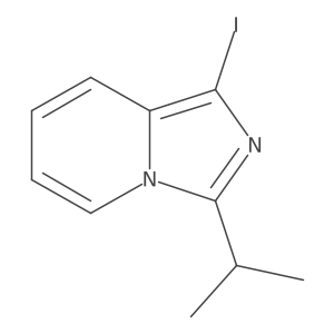 1-Iodo-3-(propan-2-yl)imidazo[1,5-a]pyridine Structure