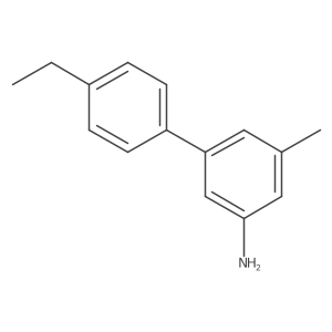 3-(4-Ethylphenyl)-5-methylaniline结构式