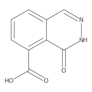 4-Oxo-3,4-dihydrophthalazine-5-carboxylic acid Structure