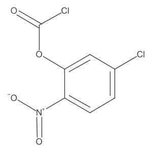 5-Chloro-2-nitrophenyl chloroformate Structure