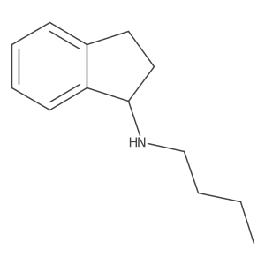 N-Butyl-2,3-dihydro-1H-inden-1-amine Structure