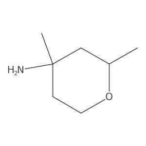 2,4-Dimethyloxan-4-amine Structure