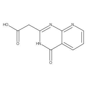 2-(4-Oxo-3,4-dihydropyrido[2,3-d]pyrimidin-2-yl)acetic acid Structure