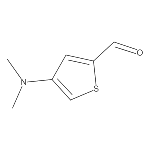 4-(Dimethylamino)thiophene-2-carbaldehyde Structure