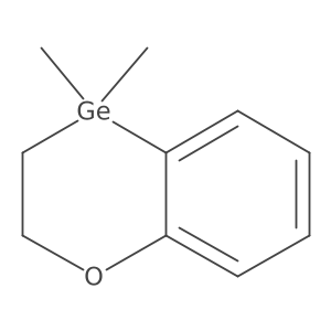 3,4-Dihydro-4,4-dimethyl-2H-1,4-benzoxagermanin Structure