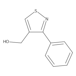 (3-Phenyl-1,2-thiazol-4-yl)methanol结构式