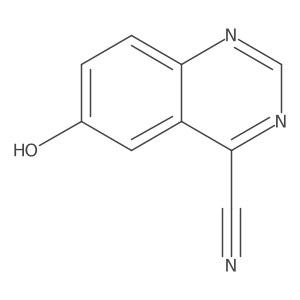 6-Hydroxyquinazoline-4-carbonitrile Structure