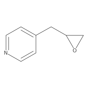 4-(Oxiran-2-ylmethyl)pyridine Structure