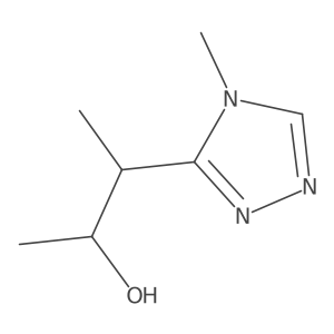 3-(4-methyl-4H-1,2,4-triazol-3-yl)butan-2-ol Structure