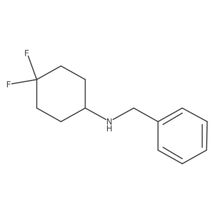N-benzyl-4,4-difluorocyclohexan-1-amine Structure