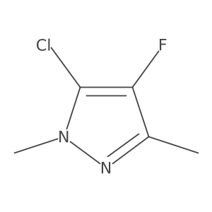 5-chloro-4-fluoro-1,3-dimethyl-1H-pyrazole Structure