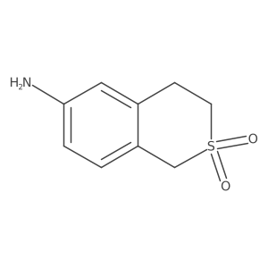 6-Aminoisothiochromane 2,2-dioxide Structure