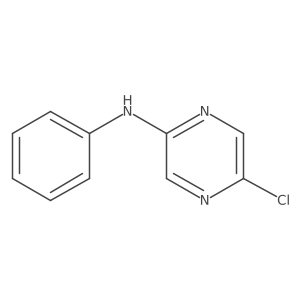 5-Chloro-N-phenylpyrazin-2-amine Structure