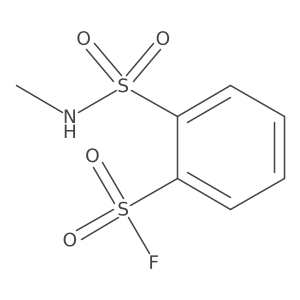 2-(Methylsulfamoyl)benzene-1-sulfonyl fluoride Structure