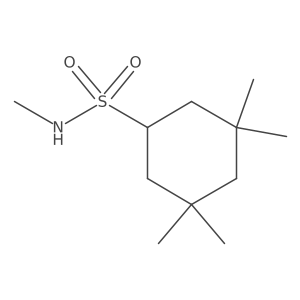 N,3,3,5,5-pentamethylcyclohexane-1-sulfonamide Structure