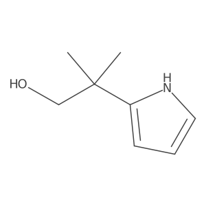 2-methyl-2-(1H-pyrrol-2-yl)propan-1-ol Structure