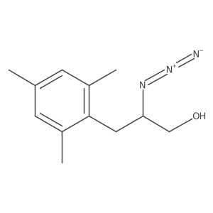 2-Azido-3-(2,4,6-trimethylphenyl)propan-1-ol Structure
