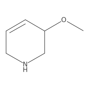 3-Methoxy-1,2,3,6-tetrahydropyridine Structure