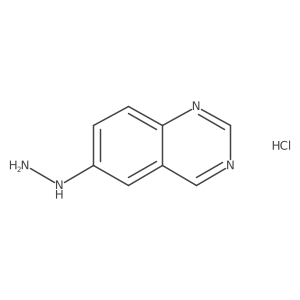 6-Hydrazinylquinazoline hydrochloride Structure