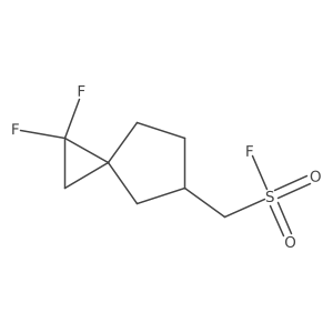 {1,1-Difluorospiro[2.4]heptan-5-yl}methanesulfonyl fluoride Structure