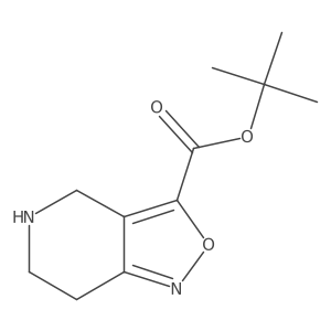 tert-butyl 4H,5H,6H,7H-[1,2]oxazolo[4,3-c]pyridine-3-carboxylate Structure