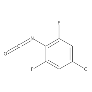 4-Chloro-2,6-difluorophenyl Isocyanate Structure