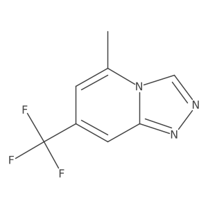 5-Methyl-7-(trifluoromethyl)-[1,2,4]triazolo[4,3-a]pyridine Structure