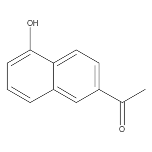 1-(5-Hydroxy-2-naphthalenyl)ethanone Structure
