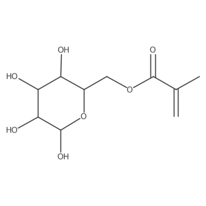 6-O-methacryloylglucopyranose Structure