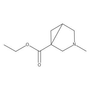 3-Methyl-3-azabicyclo[3.1.0]hexane-1-carboxylic acid ethyl ester Structure