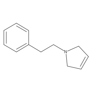 2,5-Dihydro-1-(2-phenylethyl)-1H-pyrrole结构式