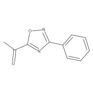 1-(3-Phenyl-1,2,4-oxadiazol-5-yl)ethan-1-one Structure