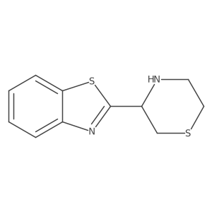 2-(3-Thiomorpholinyl)benzothiazole Structure