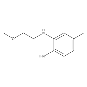 N1-(2-Methoxyethyl)-5-methylbenzene-1,2-diamine结构式