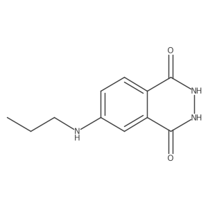 6-(Propylamino)-2,3-dihydrophthalazine-1,4-dione Structure