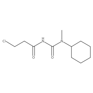 3-Chloro-N-[(cyclohexylmethylamino)carbonyl]propanamide结构式