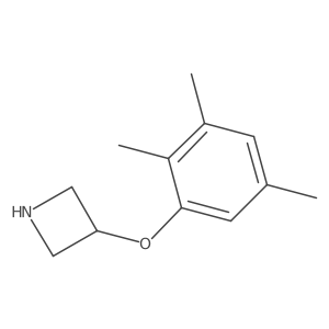 3-(2,3,5-Trimethylphenoxy)azetidine结构式