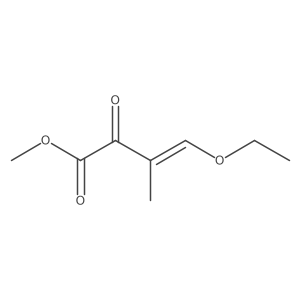 Methyl 4-ethoxy-3-methyl-2-oxobut-3-enoate Structure