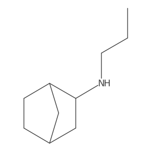 N-Propylbicyclo[2.2.1]heptan-2-amine结构式