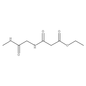 Ethyl 3-[[2-(methylamino)-2-oxoethyl]amino]-3-oxopropanoate Structure