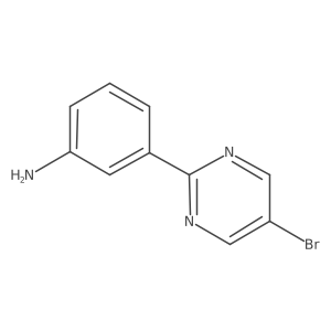 3-(5-Bromopyrimidin-2-yl)aniline Structure