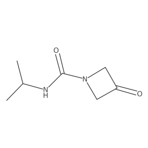 N-(1-Methylethyl)-3-oxo-1-azetidinecarboxamide Structure
