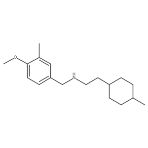 [(4-Methoxy-3-methylphenyl)methyl][2-(4-methylcyclohexyl)ethyl]amine Structure