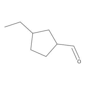 3-Ethylcyclopentane-1-carbaldehyde Structure