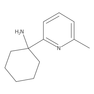 1-(6-Methylpyridin-2-yl)cyclohexan-1-amine Structure