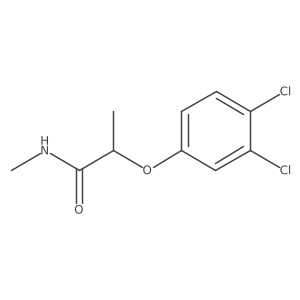 2-(3,4-dichlorophenoxy)-N-methylpropanamide Structure