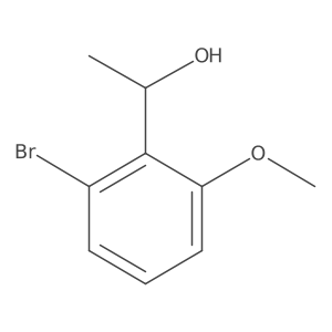 1-(2-Bromo-6-methoxyphenyl)ethanol Structure