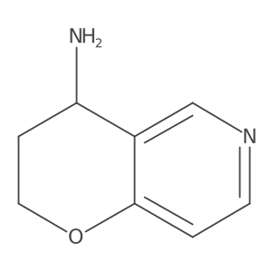 3,4-dihydro-2H-pyrano[3,2-c]pyridin-4-amine Structure