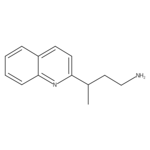 3-(Quinolin-2-yl)butan-1-amine结构式