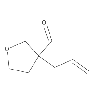 3-(Prop-2-en-1-yl)oxolane-3-carbaldehyde结构式